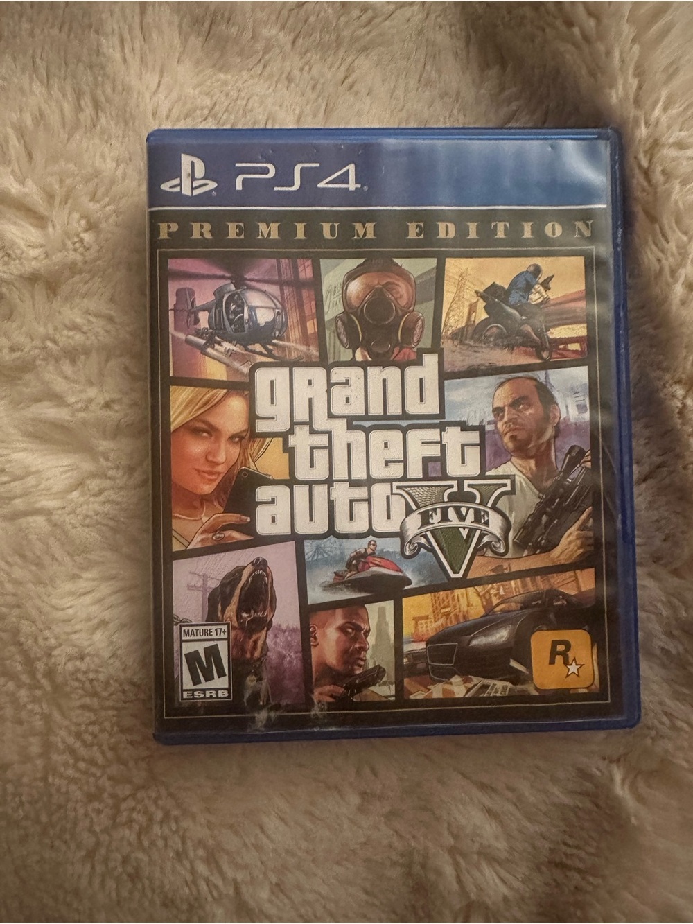Sony PS4 Grand Theft Auto V Premium Edition - Blue Case